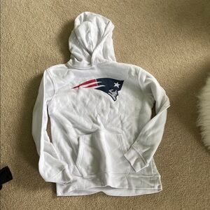 Patriots White Hoodie